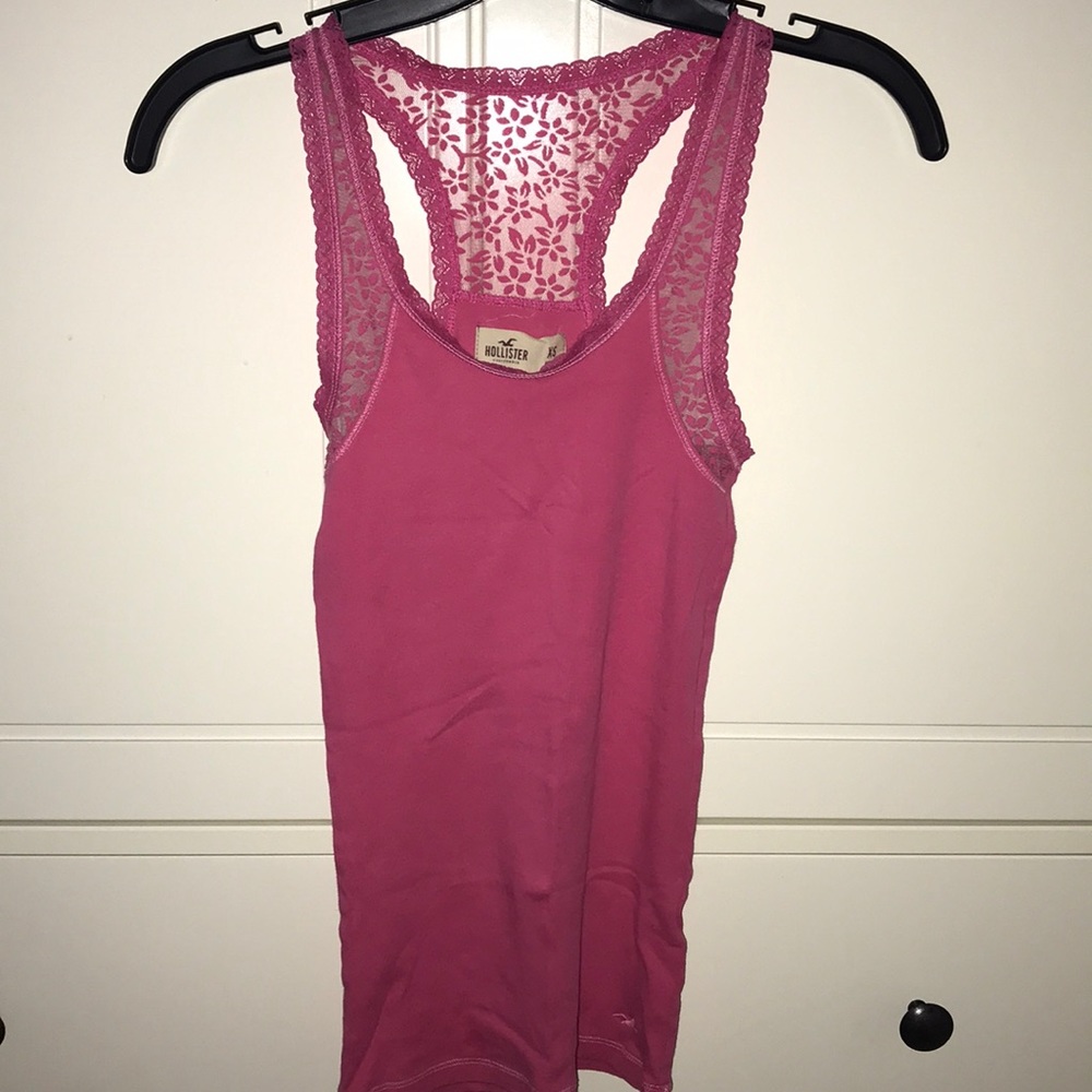 Pink tank top